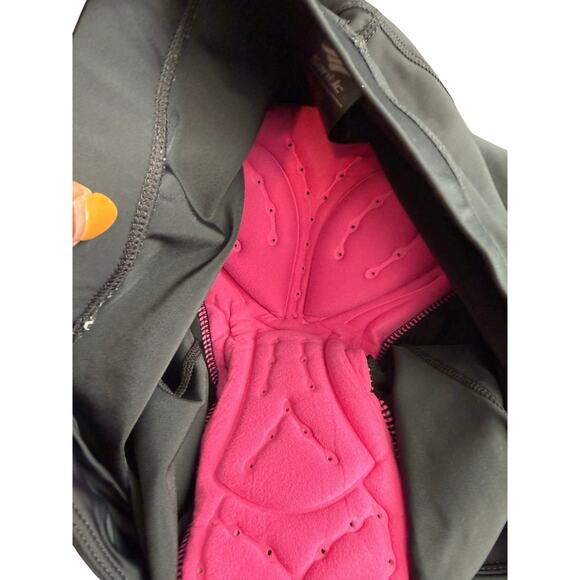 Santic Women's Cycling Shorts Black Pull On Stretch Workout Gym Active Medium - Picture 5 of 9